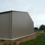 Shed 14x15x4m 15 degree gable with lean to