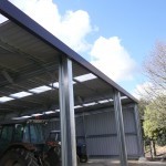 Implement Shed 9x15x3.5m 3 degree mono